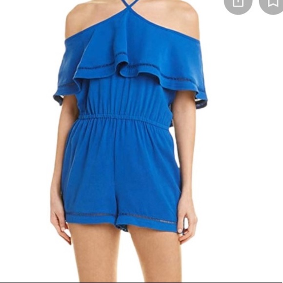 Jack by BB Dakota Feeling Myself romper in true blue NWT - Picture 2 of 11